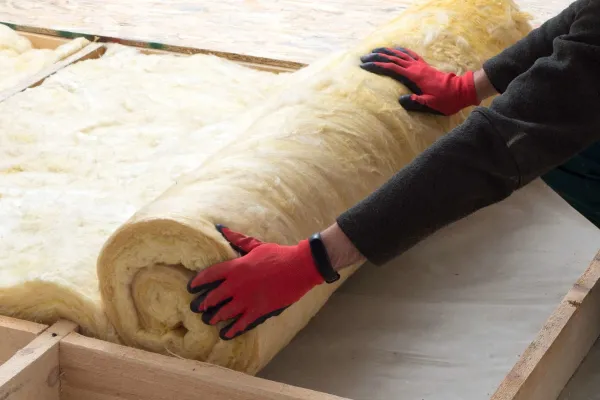 Thermal insulation: Rock wool and polystyrene